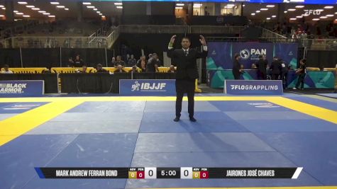 Jairones José Chaves vs Mark Andrew Ferran Bond 2025 Pan Jiu Jitsu IBJJF Championship