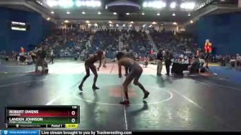 138 lbs Cons. Round 2 - Robert Owens, Hanover vs Landen Johnson, Perry (Massillon)