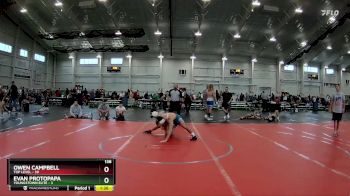 138 lbs Round 5 (6 Team) - Owen Campbell, Top Level vs Evan Protopapa, Youngstown Elite