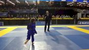 Deklyn Skye Tenborg vs Salma Basim Halum 2026 Pan Kids Jiu-Jitsu IBJJF Championship