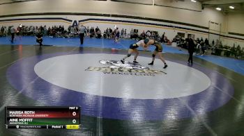 143 lbs 3rd Place Match - Aine Moffit, Augustana (IL) vs Marisa Roth, Northern Michigan University