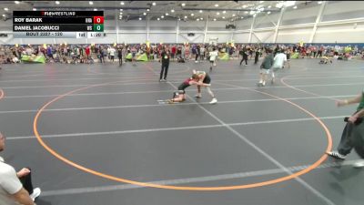 120 lbs Semifinal - Daniel Jacobucci, Westshore vs Roy Barak, Unattached