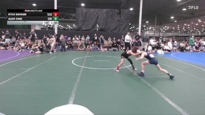 60 lbs Round 1 (6 Team) - Alex Chiz, CTWHALE vs Kyle Savage, Terps Xtreme