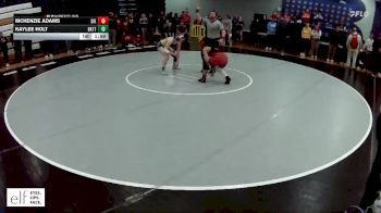 140 lbs. Champ. Round 2 - Kaylee Holt, Battle vs Mckenzie Adams, Sikeston