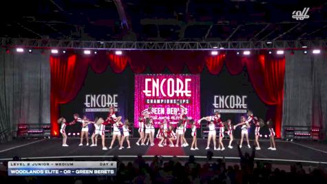 Woodlands Elite - OR - Green Berets [2025 L2 Junior - Medium Day 2] 2025 Encore Grand Nationals
