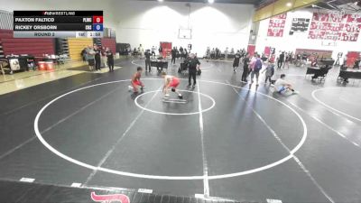 113 lbs Round 2 - Paxton Faltico, Point Loma Wrestling Club vs Rickey Orsborn, Chaparral High School