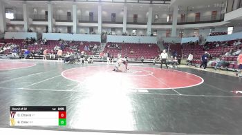 141 lbs Round Of 32 - DJ Chavis, Virginia Tech vs Bryson Cole, Tiffin