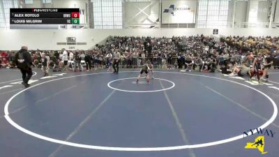 62 lbs 1st Place Match - Louis Milgrim, VHW Club vs Alex Rotolo, Deep Roots Wrestling Club