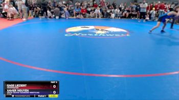 150 lbs Champ. Round 1 - Gage Lieziert, Washington vs Xavier Nguyen, White Center Warriors Wrestling Club