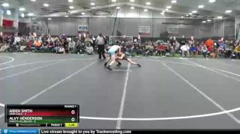 106 lbs Round 1 (8 Team) - Alvy Henderson, Dakota Hillbillies vs Aiden Smith, Iowa Gold