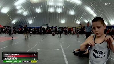 64 lbs Round 2 (10 Team) - Wyatt Eastman, Brawler Elite vs Jasper Smith, Rising Kingz Gold