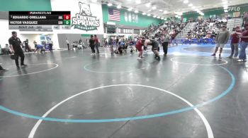 285 lbs Champ. Round 2 - Eduardo Orellana, Arlington vs Victor Vasquez, Santiago Corona