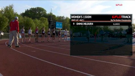 Women's 1500m, Heat 2