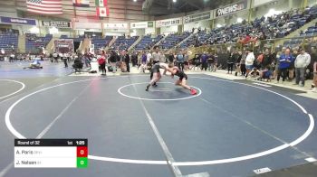 138 lbs Round Of 32 - Austin Paris, Devils Wrestling vs Jaxon Nelsen, St. Francis WC