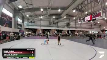 106 lbs Cons. Round 3 - Cole Oneal, Southern Style Wrestling Club vs Adalye Alonzo, Empire Wrestling Club