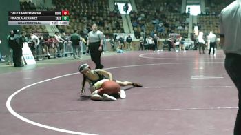 6-7A 107 Quarterfinal - Alexa Pederson, Russell County vs Paola Alvarez, Saraland