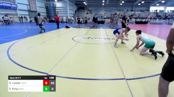 152 lbs Round Of 32 - Ryan Lawler, TNWC Silver Fox vs Skyler King, Barnesville