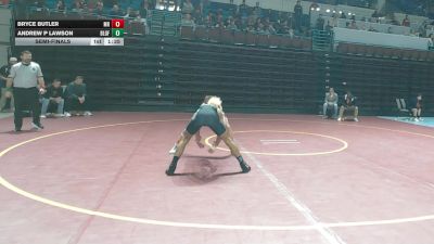 113 lbs Semifinal - Bryce Butler, May River vs Andrew P Lawson, Bluffton