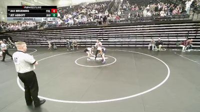 3A 120 lbs Champ. Round 1 - Jet Abbott, Juab vs Jax Bruening, Providence Hall