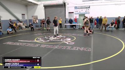 149 lbs Cons. Round 1 - Aaron Shandy, Anchorage Freestyle Wrestling Club vs James Caudle, Interior Grappling Academy