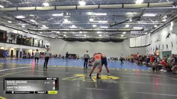 285 lbs 1st Place Match - Demitrius Hernandez, Heidelberg vs Nick Barrett, Alfred State