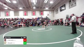 145 lbs Semifinal - Limenwa Kennedy, Bedford vs Isabelle Brandt, Souhegan