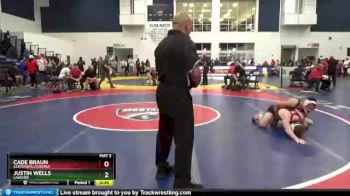 132 lbs Cons. Round 2 - Cade Braun, Centennial/Corona vs Justin Wells, Lakeside