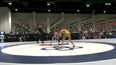 74 lbs Champ. Round 2 - Skyler Geer, Wichita Training Center vs Zach Hanson, Minnesota