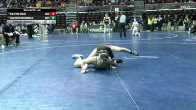 2A-138 lbs Champ. Round 2 - Cadyn Wild, Assumption, Davenport vs Jayden Bucknell, NH/TV