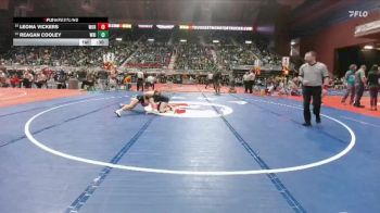 125 lbs Cons. Round 1 - Reagan Cooley, Wright vs Leona Vickers, Worland