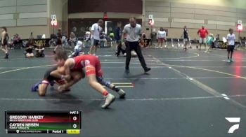 117 lbs Round 1 - Gregory Harkey, Bulls Wrestling Club vs Cayden Neisen, Funky Singlets