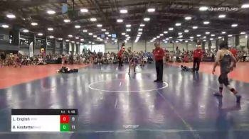 100 lbs Prelims - Liam English, Junior Terps Xtreme vs Blake Hostetter, Revival Gray