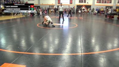 82 lbs Cons. Round 3 - Jack Crosser, Hammerin Hawks vs Connor Warson, DC Elite