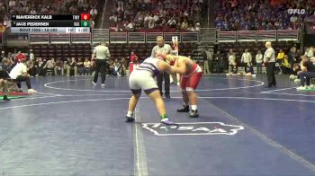 1A-285 lbs Cons. Round 5 - Jace Pedersen, South Central Calhoun vs Maverrick Kalb, Treynor