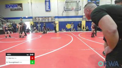 49 lbs Semifinal - Trenten Harris, Pin-King All Stars vs Brantley Youngblood, Raw Wrestling Club