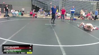 92 lbs Round 2 (4 Team) - Wyatt Williamson, Williamsburg WC vs Jacob Weatherholtz, Midlothian Miners