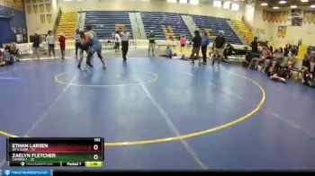 182 lbs Round 4 (8 Team) - Zaelyn Fletcher, Camden 1 vs Ethan Larsen, AP X Kame