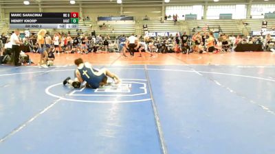 160 lbs Rr Rnd 3 - Marc Saracinaj, Wc Demolition Team - HSB vs Henry Knorp, 84 Athletes Black - HSB