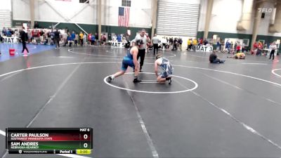 197 lbs Cons. Round 5 - Carter Paulson, Southwest Minnesota State vs Sam Andres, Nebraska-Kearney