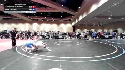 132 lbs Champ. Round 1 - Anthony DiAndrea, New Jersey vs Zane Crouse, Pennsylvania