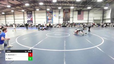 119 lbs Consi Of 32 #2 - Cael Badman, PA vs Holden Barr, IL