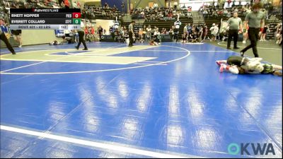43 lbs Rr Rnd 1 - Rhett Hopper, Piedmont vs Everett Collard, Standfast
