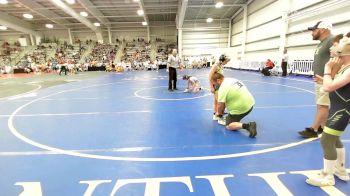 70 lbs Rr Rnd 1 - Dominic Mignanelli, OMP Elem vs Bentley Nihart, Ride Out Wrestling Club Green