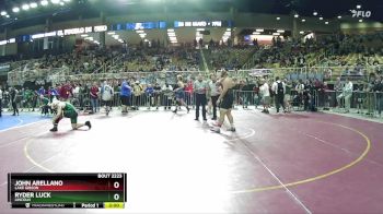 285 2A Quarterfinal - John Arellano, Lake Gibson vs Ryder Luck, Lincoln