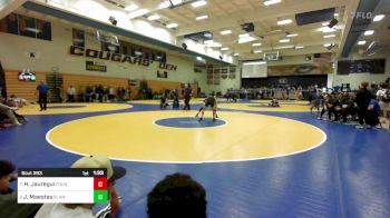 109 lbs Round Of 16 - Hunter Jauregui, Fountain Valley vs Josiah Maestas, SLAM Academy (NV)