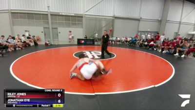 195 lbs Semis & 3rd Wb (16 Team) - Riley Jones, Oregon vs Jonathan Eye, Arkansas