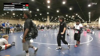 100 lbs Semis & 1st Wb (8 Team) - Charles Blass, Spartan WC vs Maddox Clark, North DeSoto Blue WA