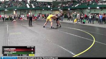 197 lbs Cons. Round 1 - Misha Lomboy, Michigan State vs Caden Ferris, Central Michigan