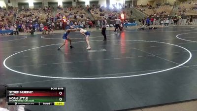 120 lbs Cons. Round 2 - Storm Murphy, SDWA vs Noah Little, Spartan Wrestling Club