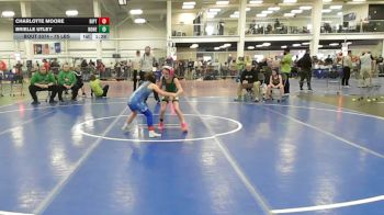 75 lbs 3rd Place - Charlotte Moore, Riptide WC vs Brielle Utley, None